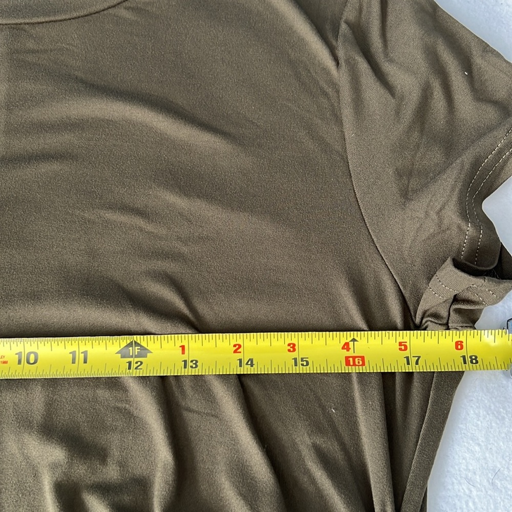 Cupshe Green Ruched Sheath Maxi XL Dress NWT - Picture 3 of 10